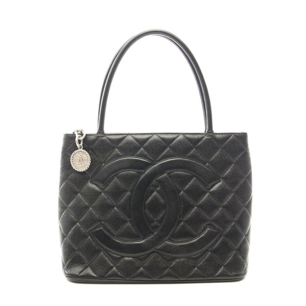Chanel Reissue Tote Bag Black Leather